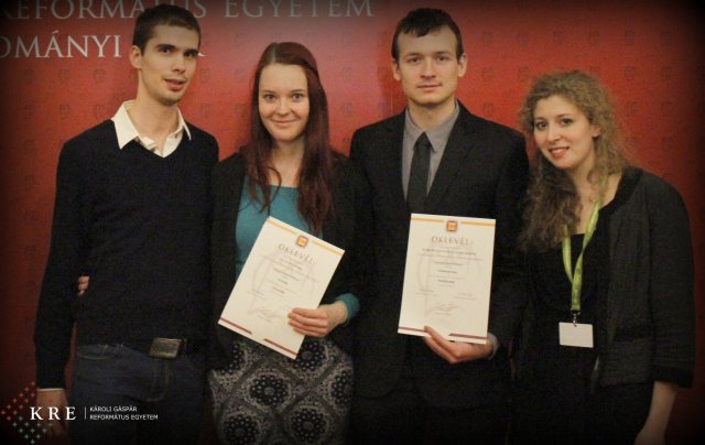 OTDK fal előtt készült képek